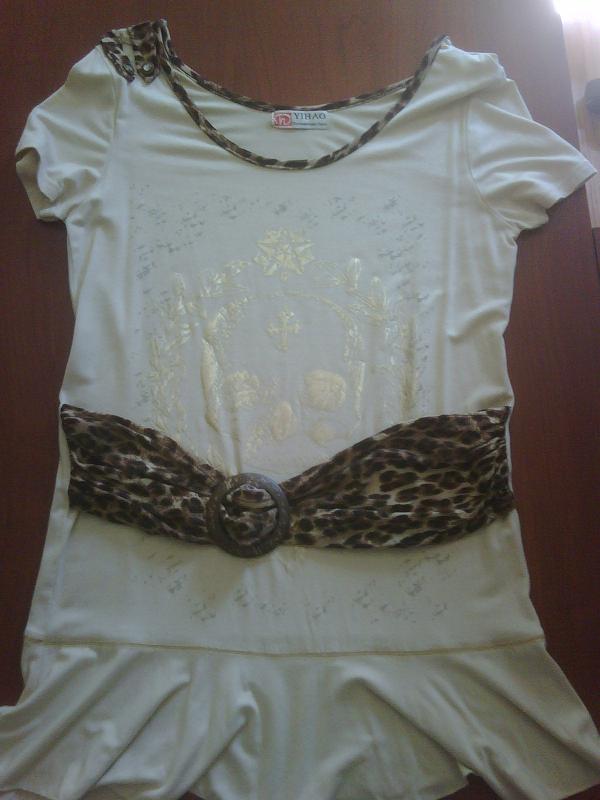 leopard skull shirt from europe BRAND NEW - size M-L - $15